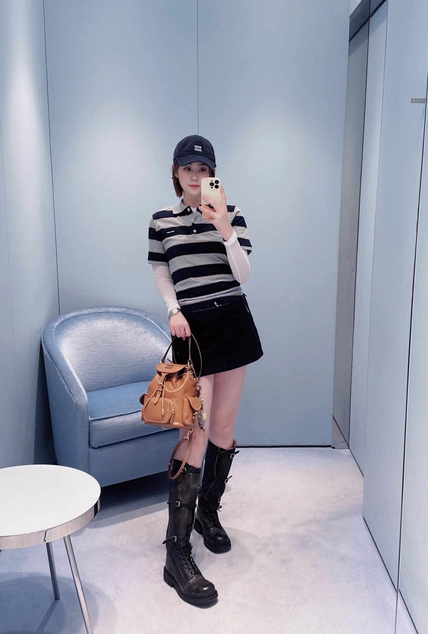 미우미우 여성 반팔 26SS 상세 이미지 1