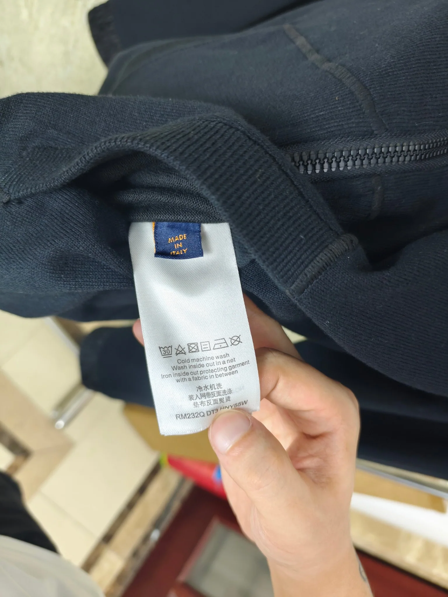 루이비통 모노그램 자수 양면 지퍼 자켓 5617 상세 이미지 9