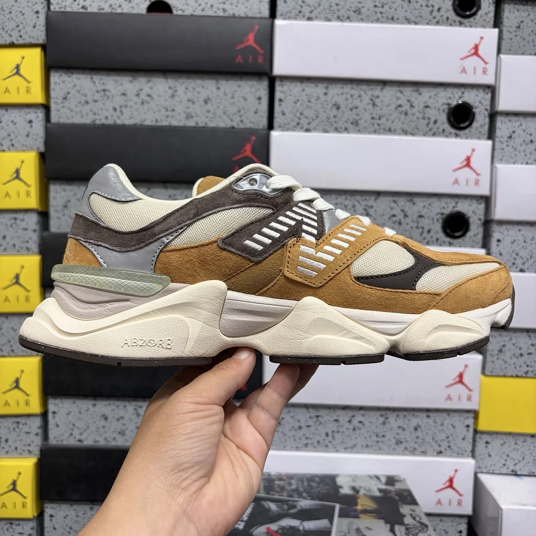 뉴발란스 [C] 9060 옐로우 브라운 U9060WOR 202091 New Balance 9060 상세 이미지 8