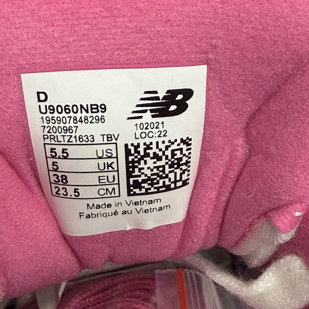 뉴발란스 [C] 9060 화이트 핑크 블루 U9060NB9 202082 New Balance 9060 상세 이미지 9