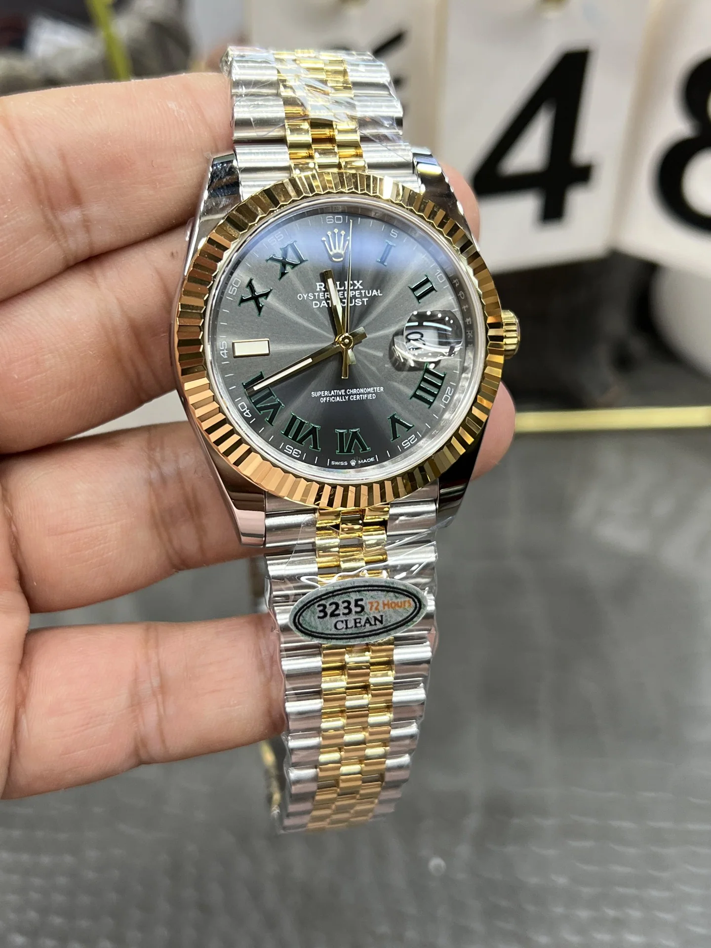 롤렉스 데이트저스트 CVS공장 VS공장 3235 무브먼트 레플리카 43064 Rolex 상세 이미지 4