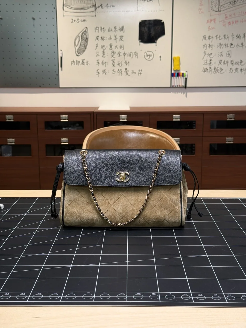 샤넬 26 a 체인 바게트 가방 143454