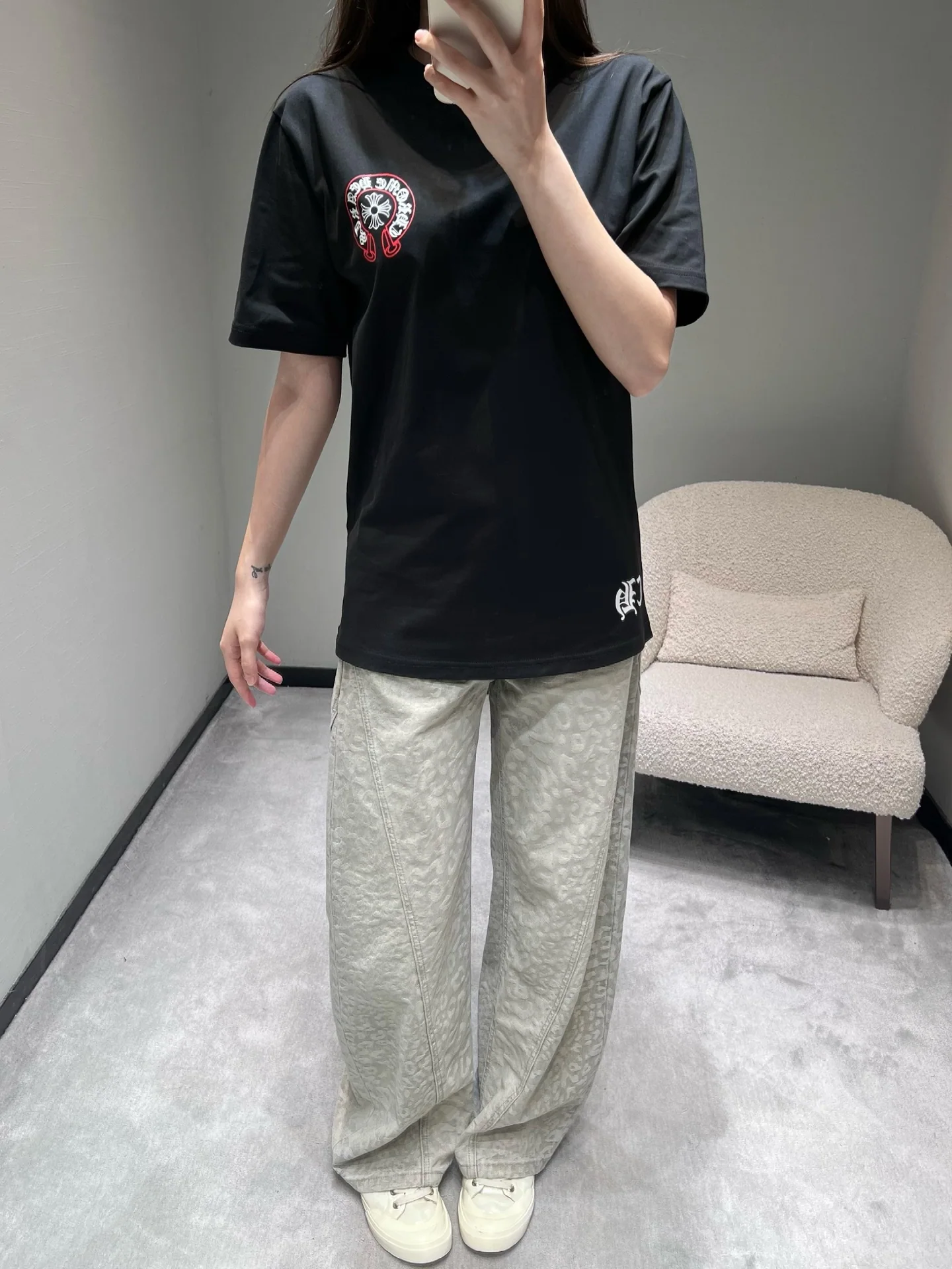 크롬하츠 여성 반팔 상세 이미지 8