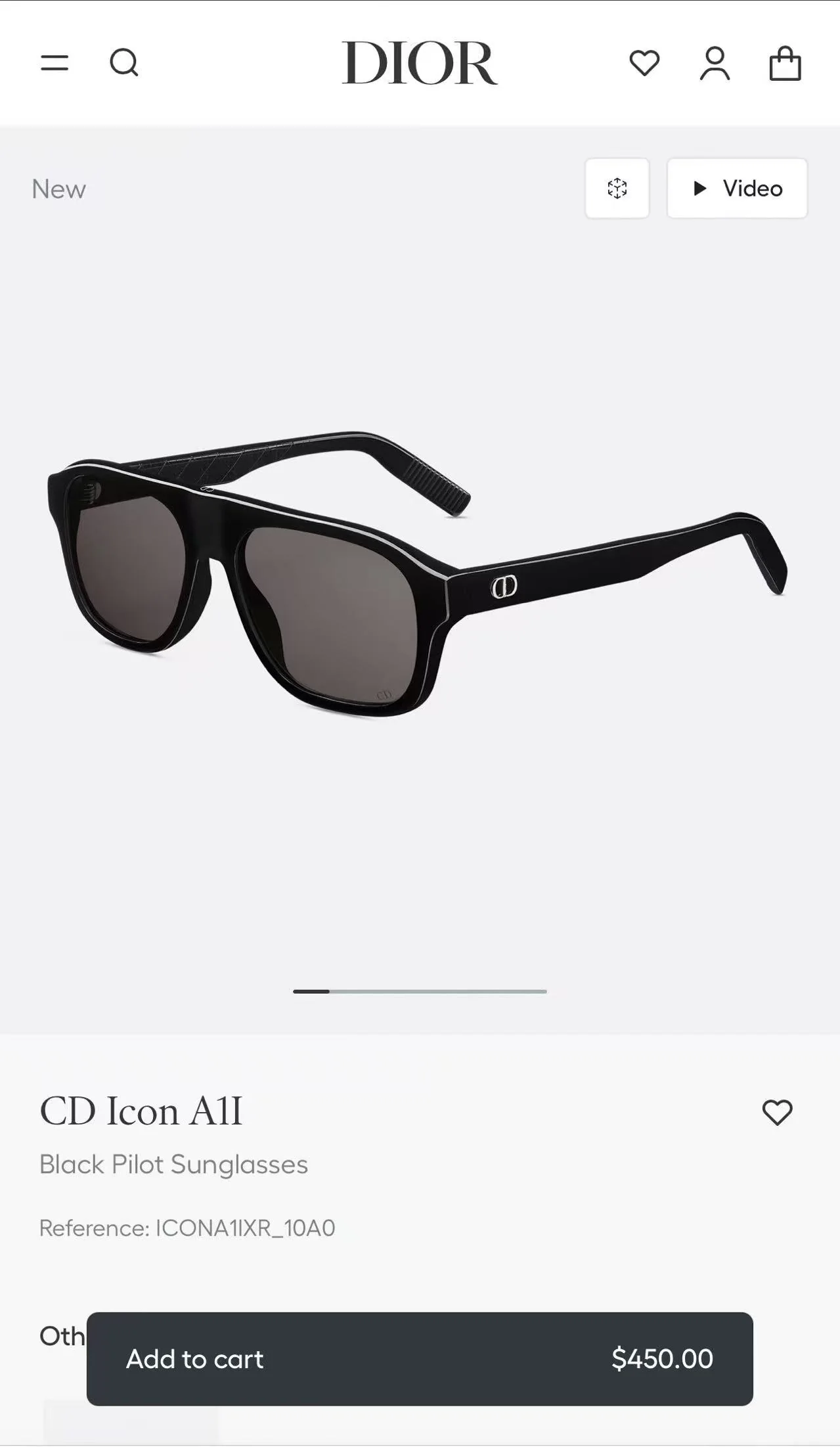 디올 선글라스 72649 Dior Sunglasses 상세 이미지 4