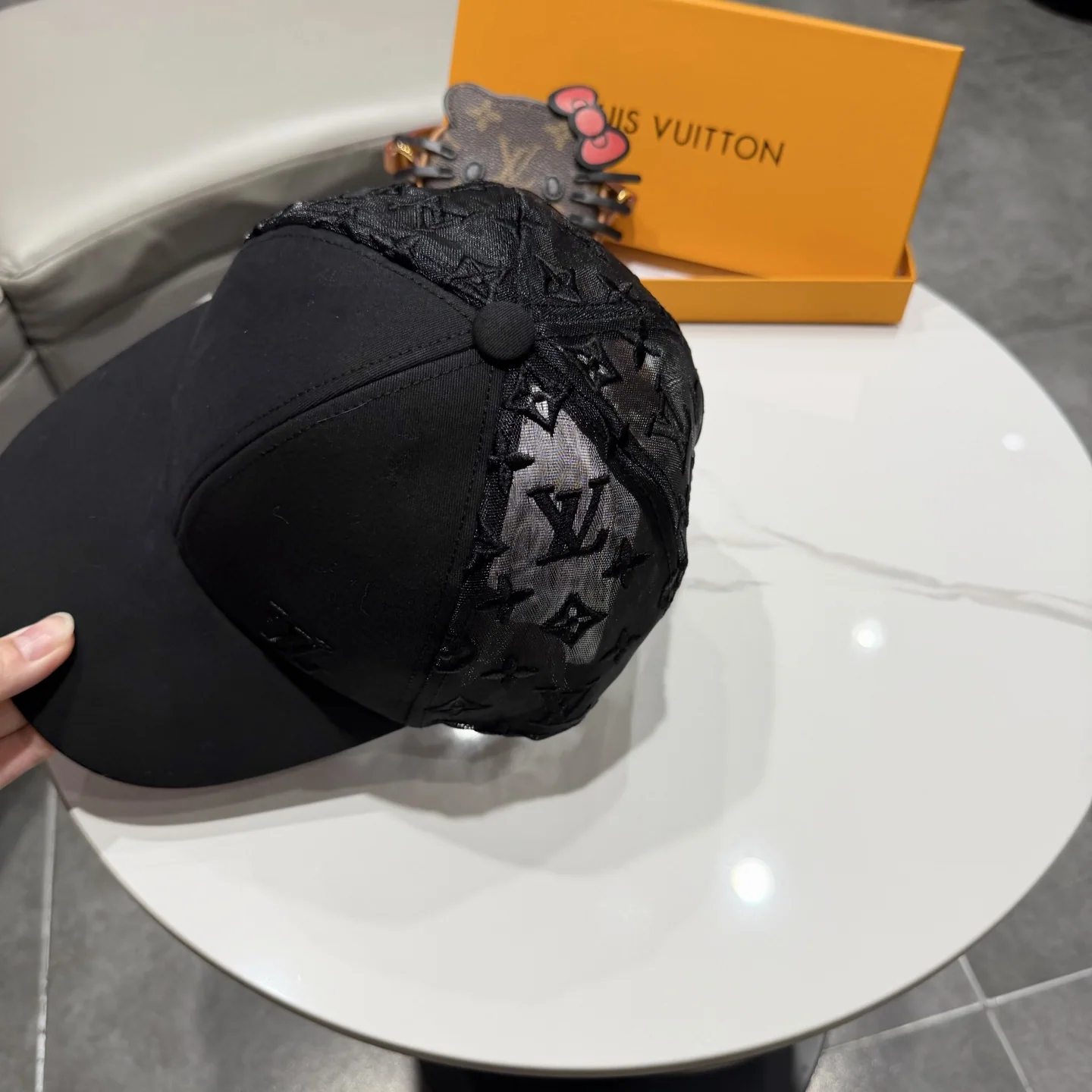 루이비통 베이스볼 모자 상세 이미지 4