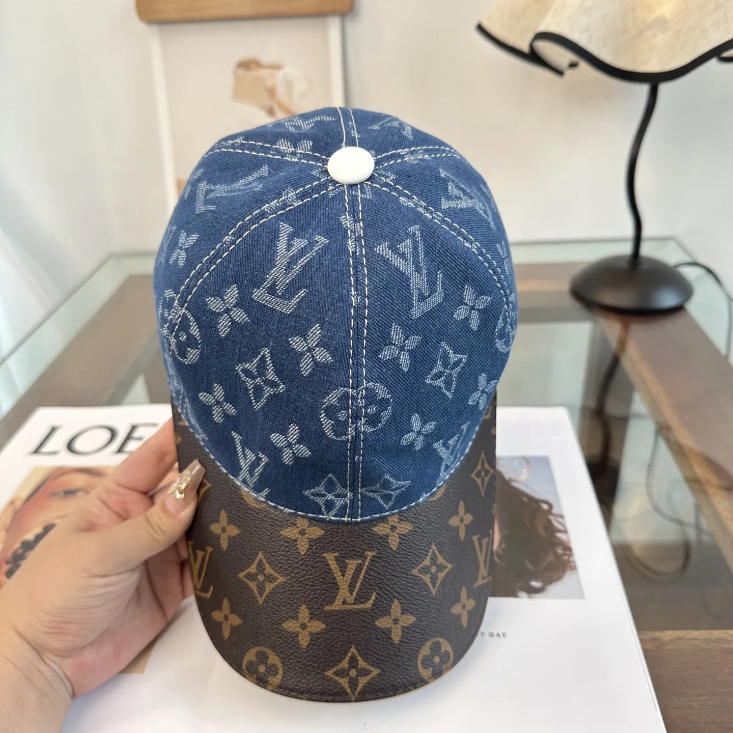 루이비통 LV 유니섹스 야구모자 상세 이미지 5