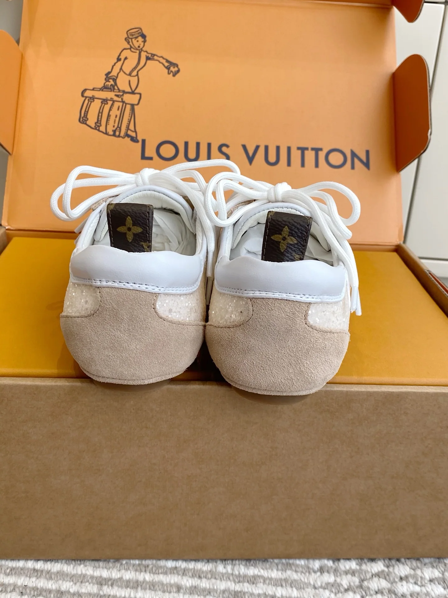 루이비통 Sneakerina 발레 스니커즈 상세 이미지 8