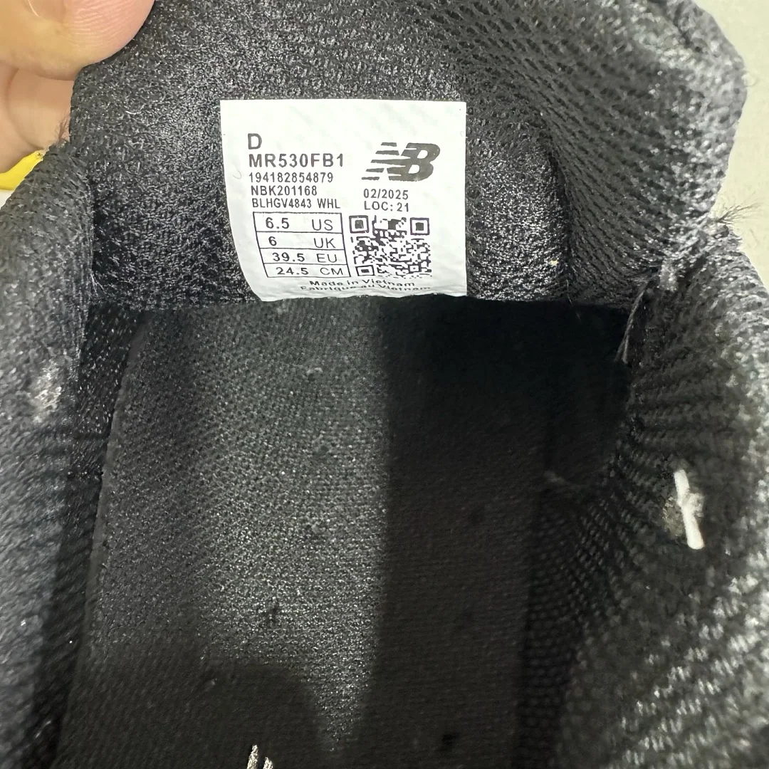 뉴발란스 [WZ] 530 MR530FB1 202047 New Balance 530 Black 상세 이미지 3
