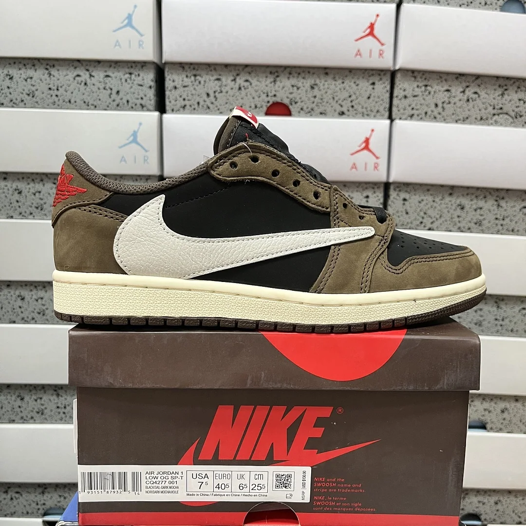 나이키 [PK4.0] 블랙 브라운 CQ4277-001 201932 Nike Travis Scott Mocha