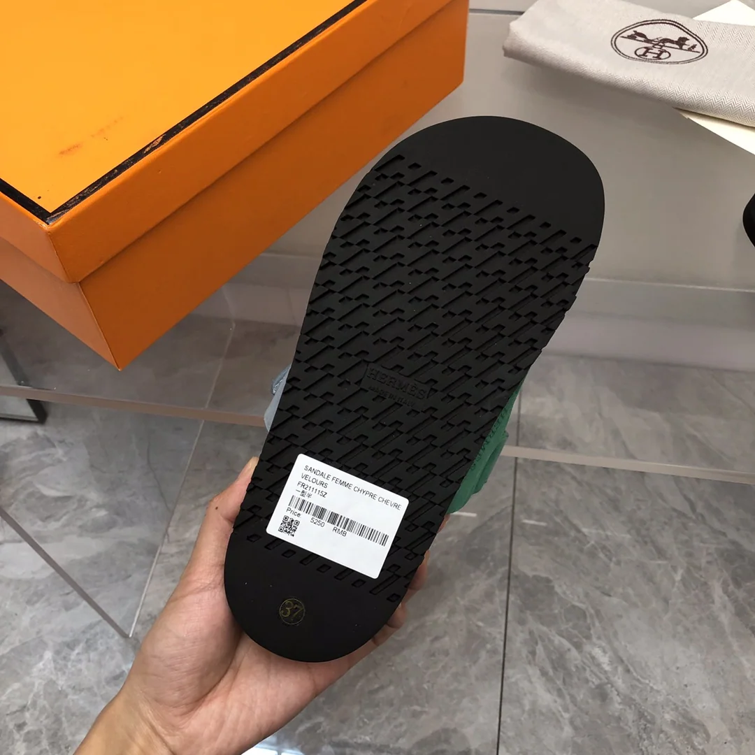 에르메스 수입 카프스킨 샌들 상세 이미지 3