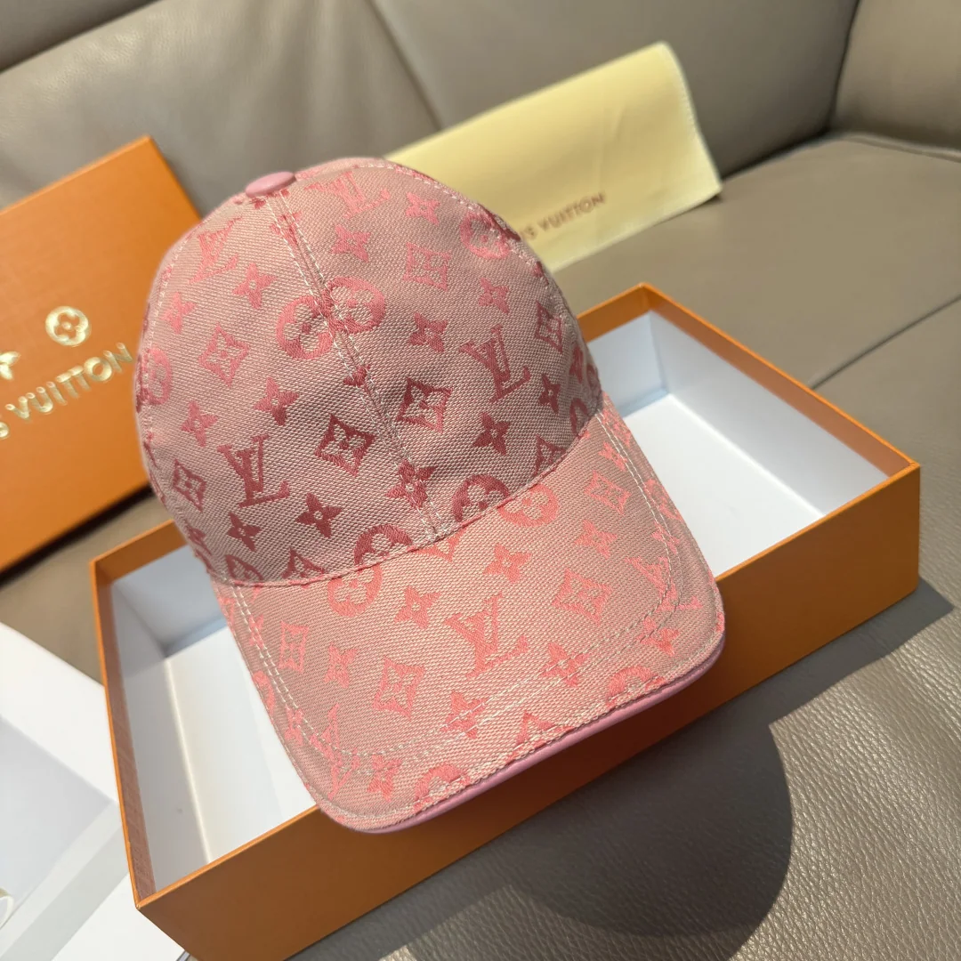 루이비통 LV 데님 자카드 베이스볼 캡 상세 이미지 1