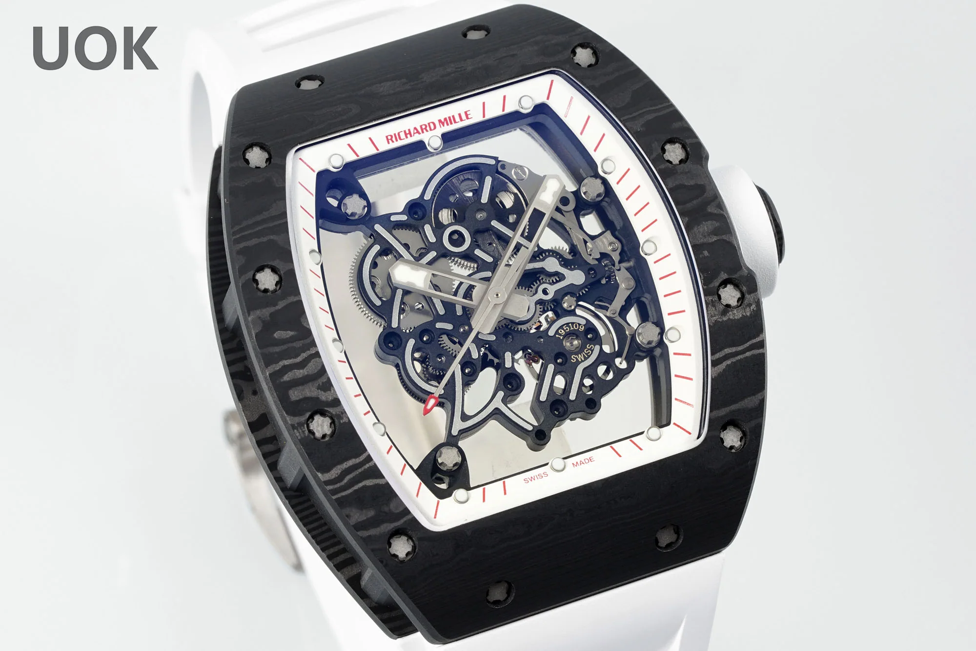 리차드밀 스켈레톤 RMUL 2 무브먼트 남성 시계 레플리카 44906 Richard Mille 상세 이미지 2
