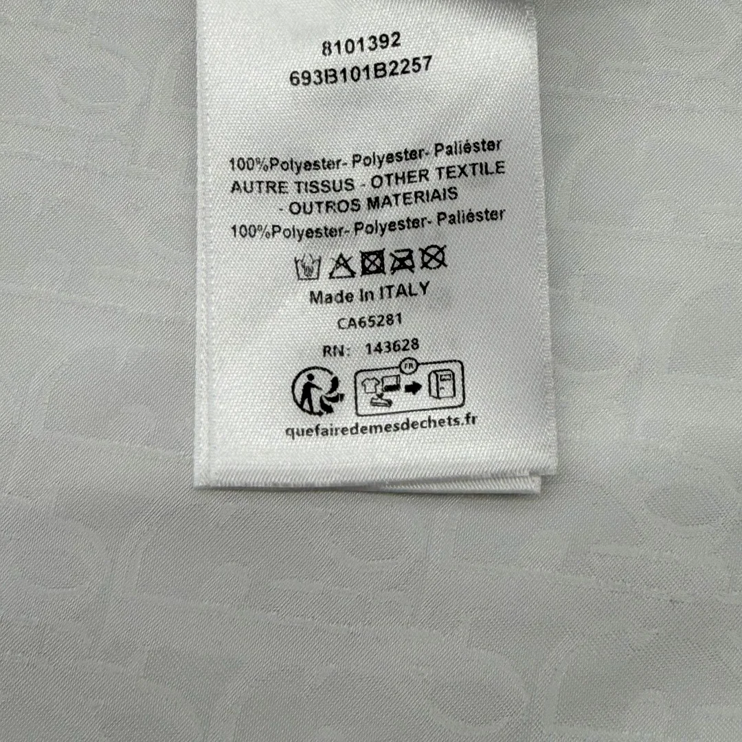 디올 오블리크 자카드 남성 반팔 셔츠 상세 이미지 9