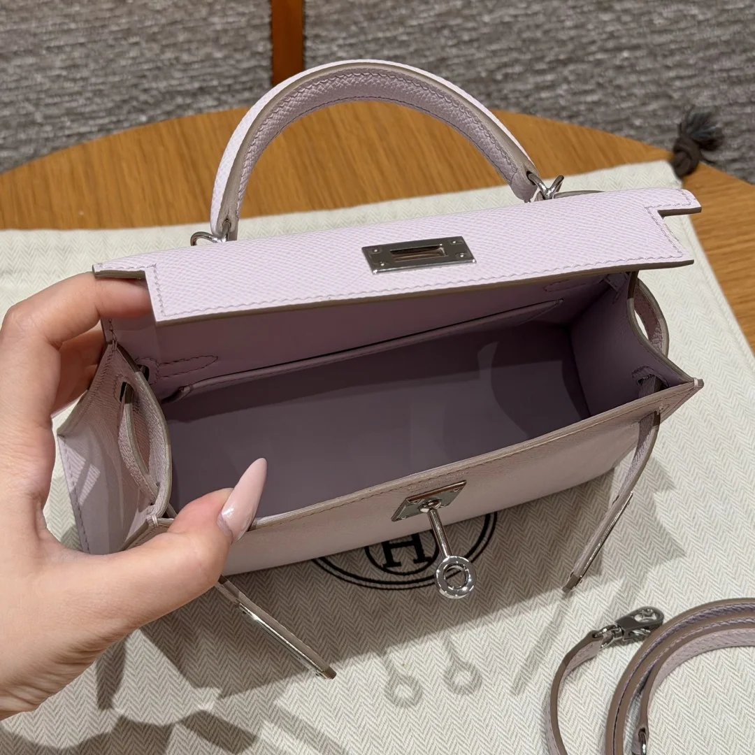 에르메스 켈리 미니 2 앱송 가죽 가방 상세 이미지 6