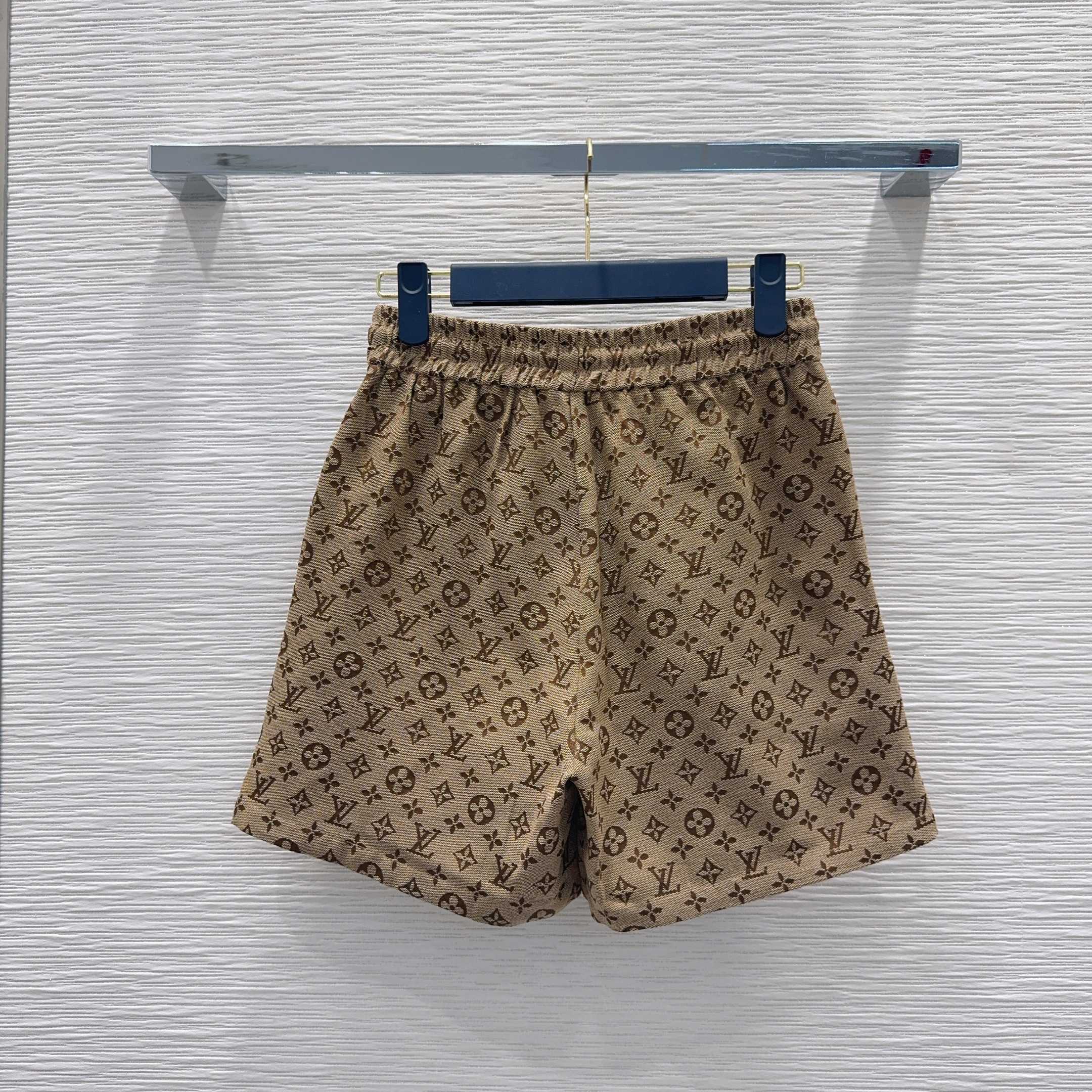 루이비통 LV 자수 반팔 티셔츠 세트 상세 이미지 8