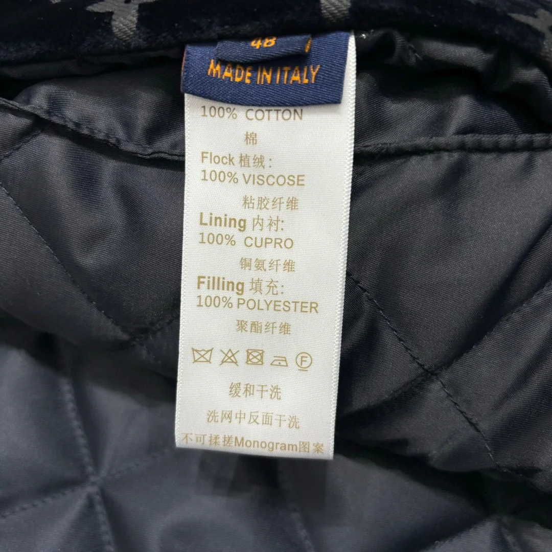 루이비통 모노그램 플로킹 데님 자켓 상세 이미지 9