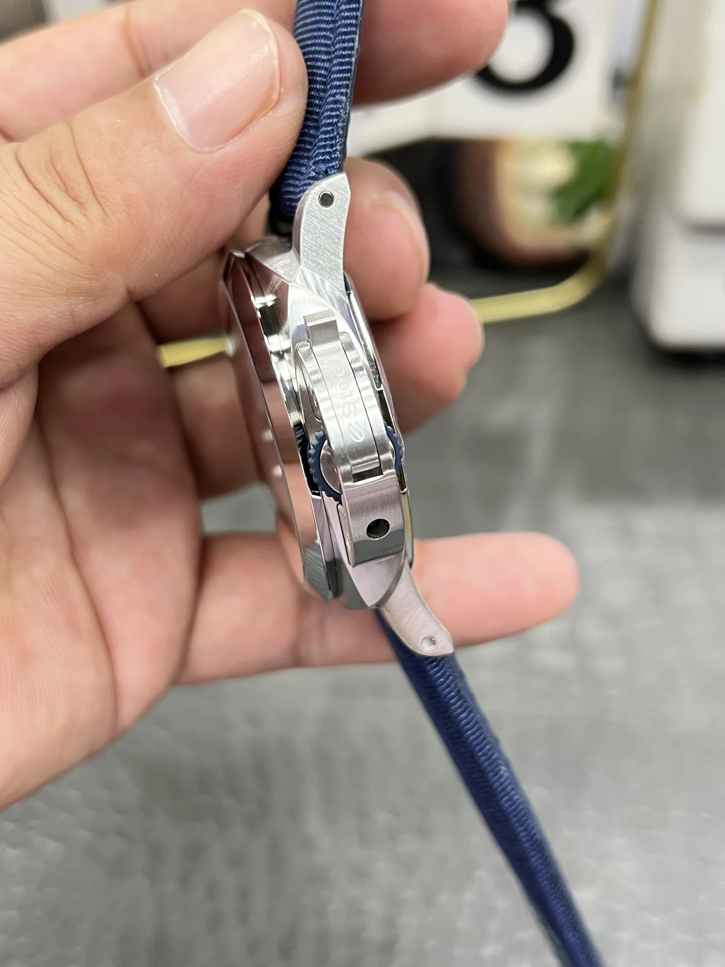 파네라이 PAM1157 블루 다이얼 자동 VS 공장 레플리카 43762 Panerai 상세 이미지 6