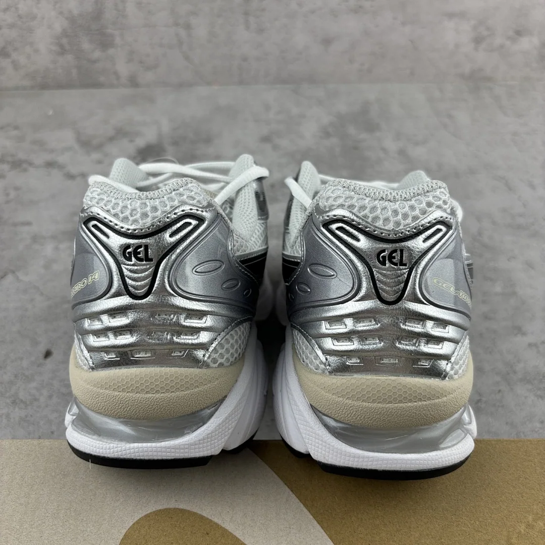 아식스 [TOP] 젤 카야노 14 1203A537-110 200264 Asics Gel-Kayano 14 White Graphite Grey 상세 이미지 4