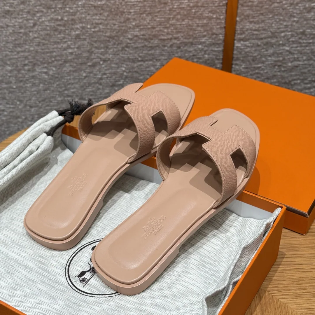 에르메스 오란 페리노 베이지 샌들 상세 이미지 2