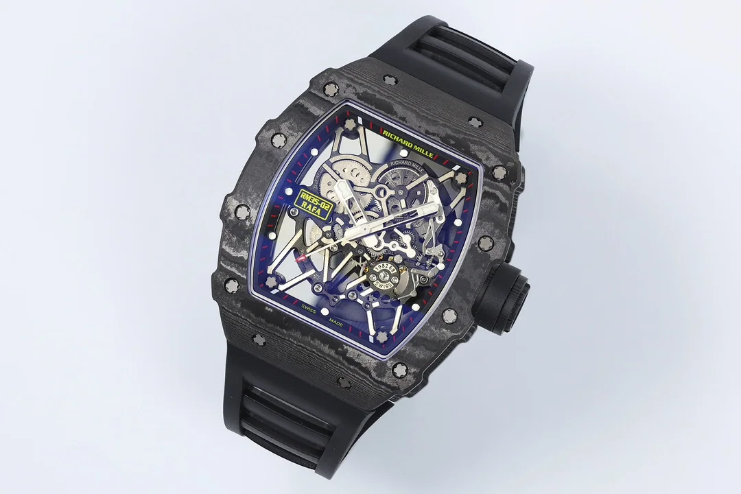 리차드밀 화이트 TPT 카본 남성 시계 레플리카 44910 Richard Mille 상세 이미지 3