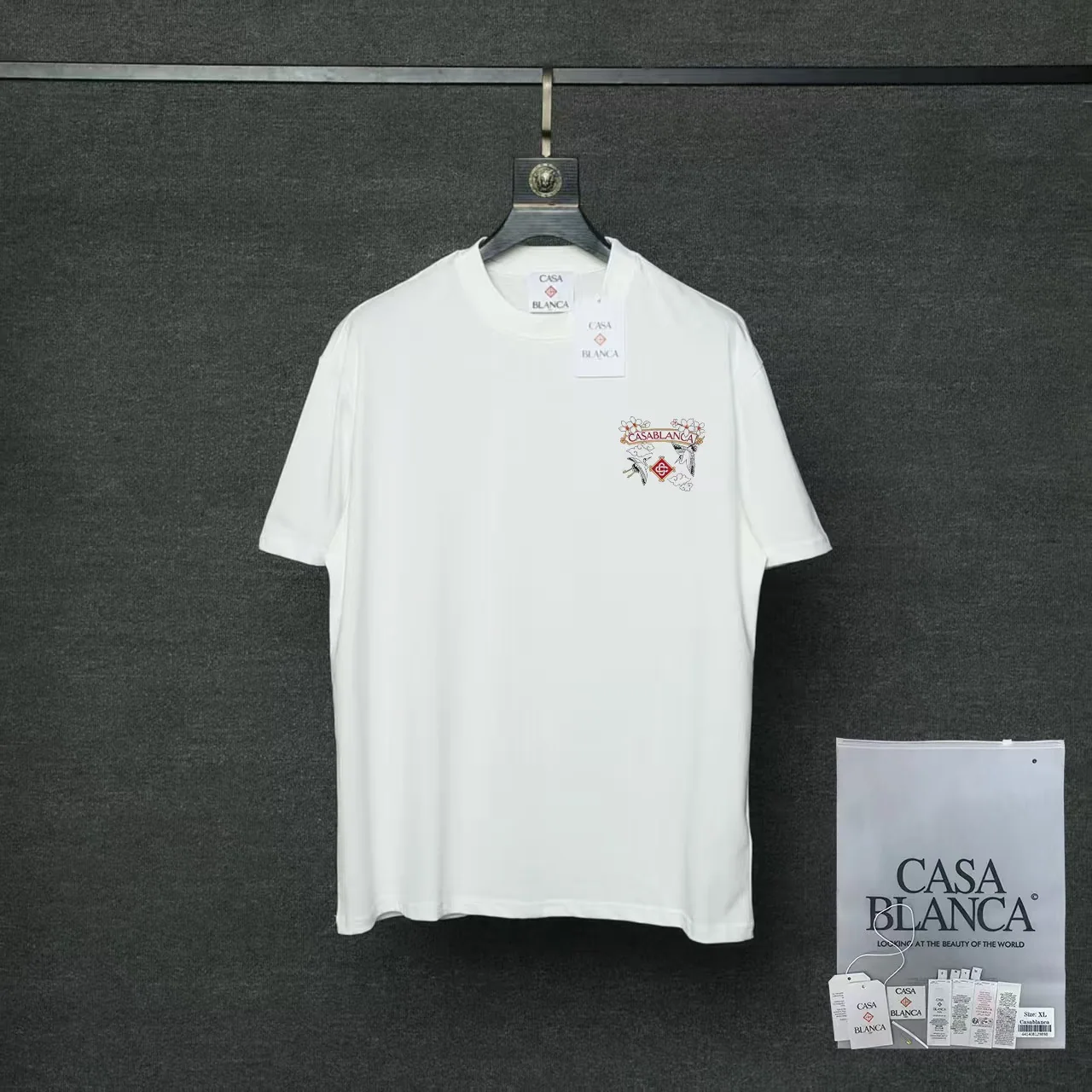 카사블랑카 오리지널 인쇄 여성 반팔 티셔츠 26 SS 91092