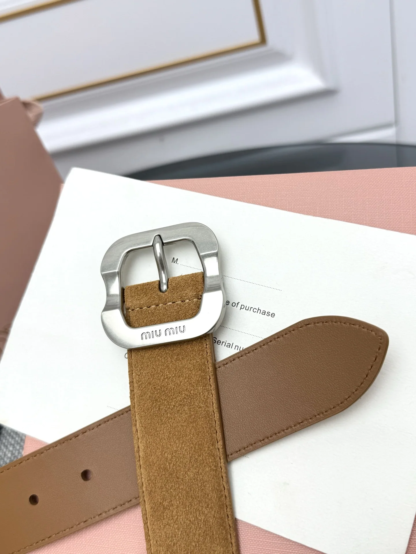 미우미우 벨트 57922 Miu Miu Belt 상세 이미지 5