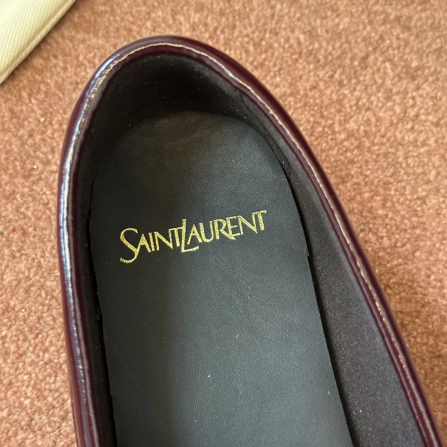 생로랑 YSL 뮬 앞코 덮인 로퍼 상세 이미지 3