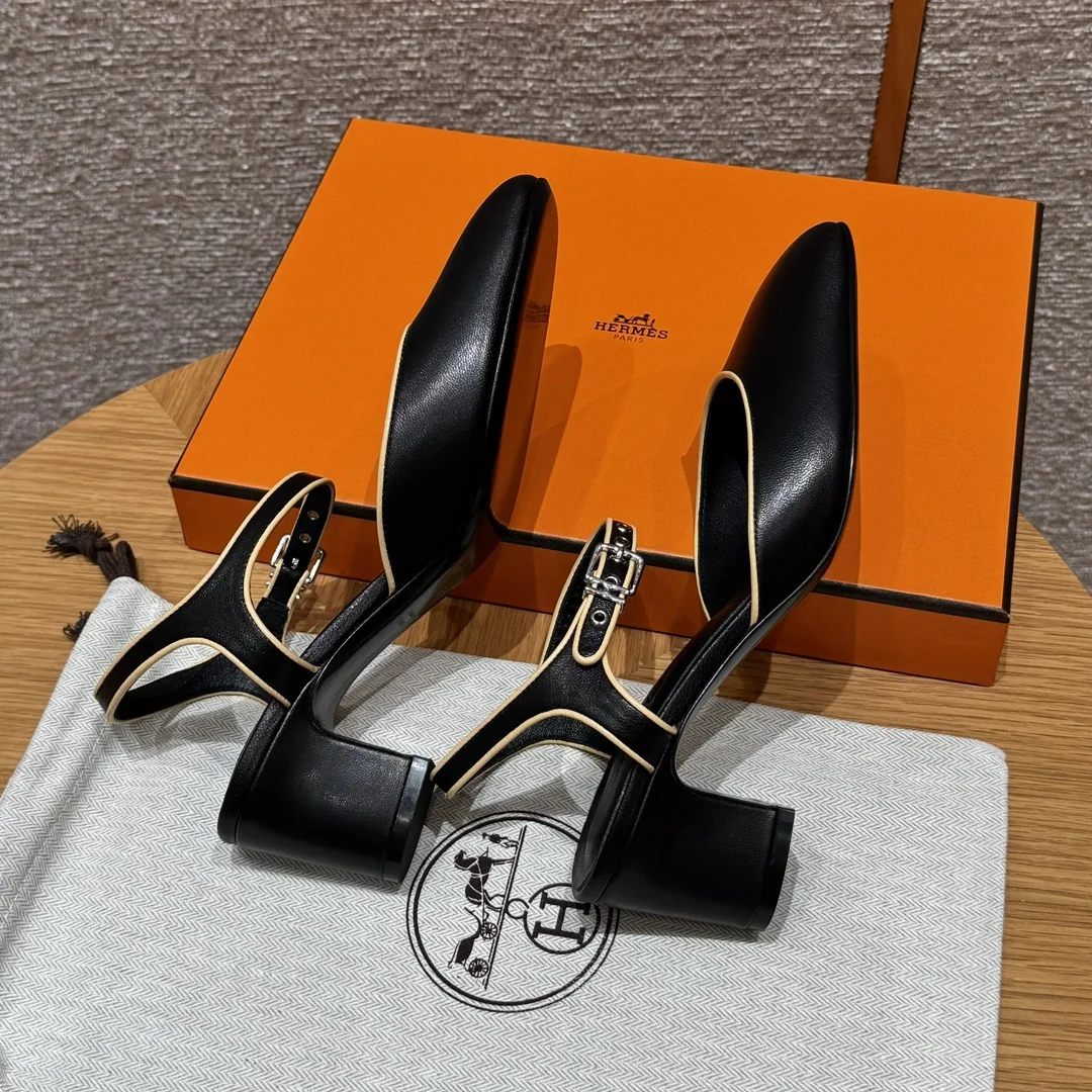 에르메스 카밀라 60 하이힐 신발 상세 이미지 4