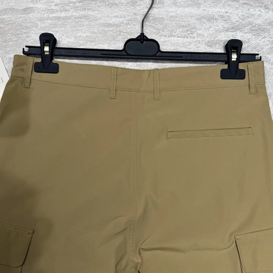 디올 면 카고 남성 반바지 상세 이미지 6