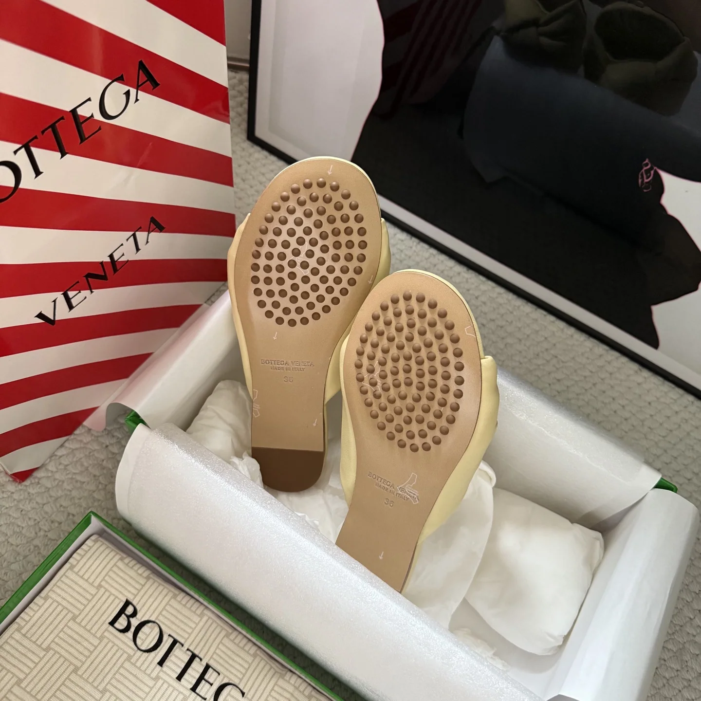 보테가베네타 여성 노트 뮬 슬리퍼 상세 이미지 9