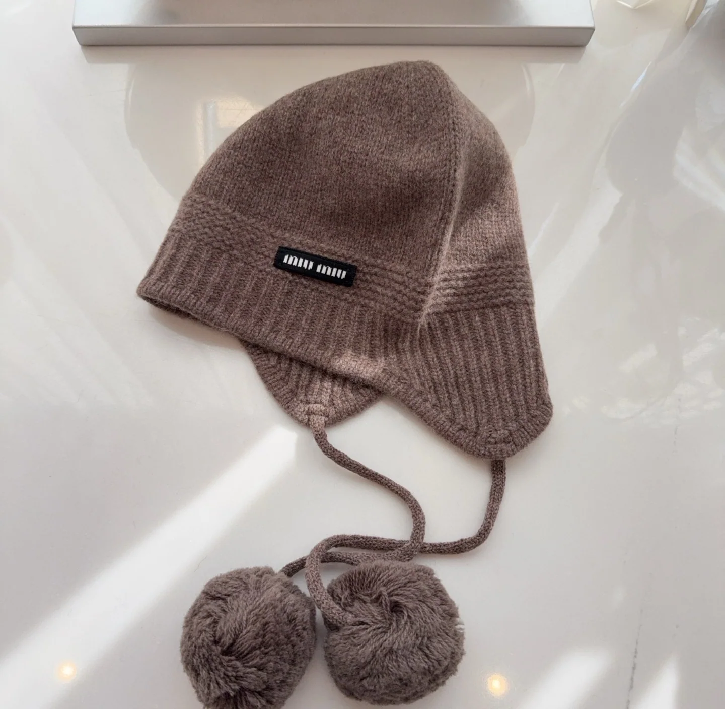 미우미우 모자 81393 Miu Miu Cap 상세 이미지 6