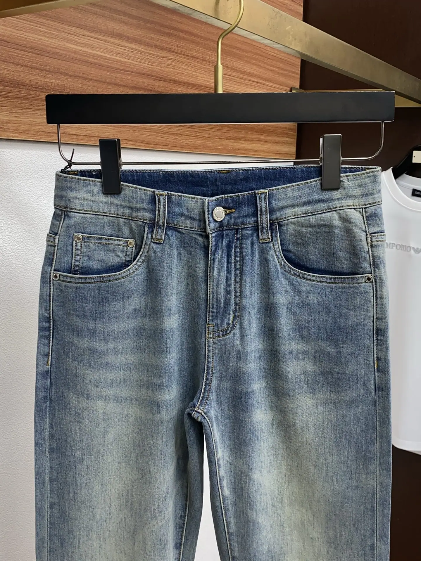 디올 데님 남성 청바지 상세 이미지 3