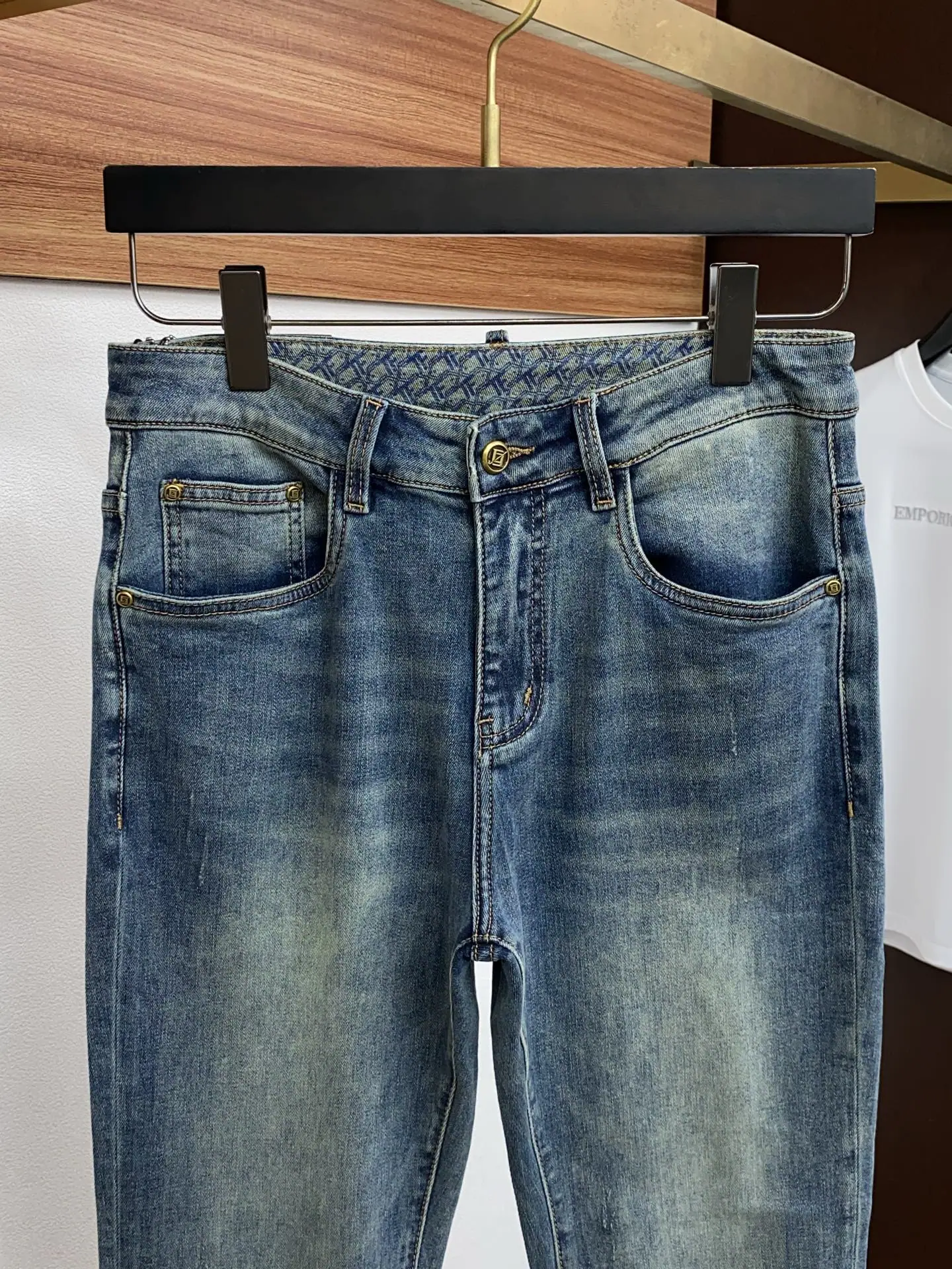 톰포드 남성 데님 바지 상세 이미지 3