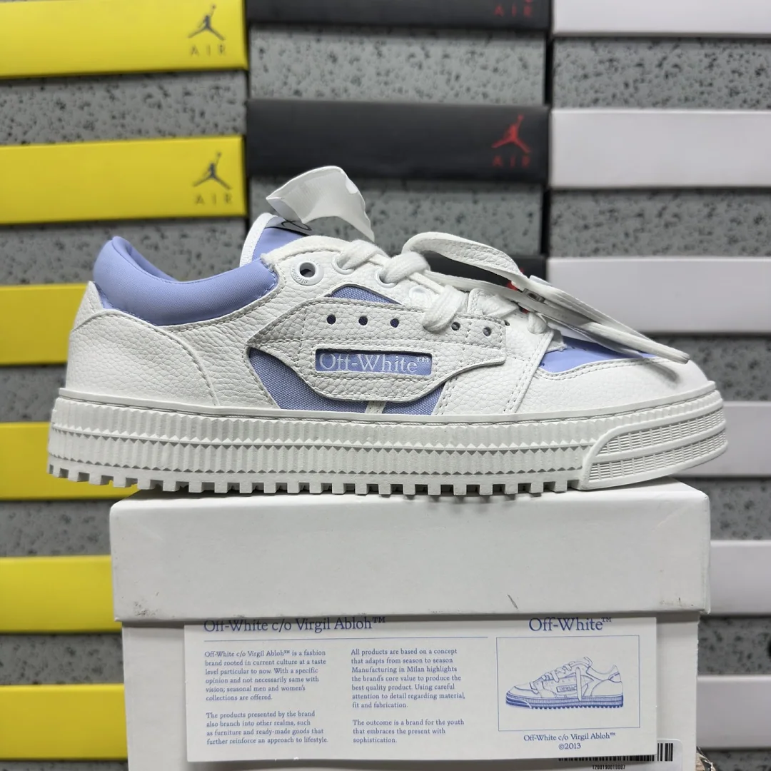 오프화이트 3.0 오프 코트 로우 화이트 블루 202512 Off White 3.0 Off Court Low
