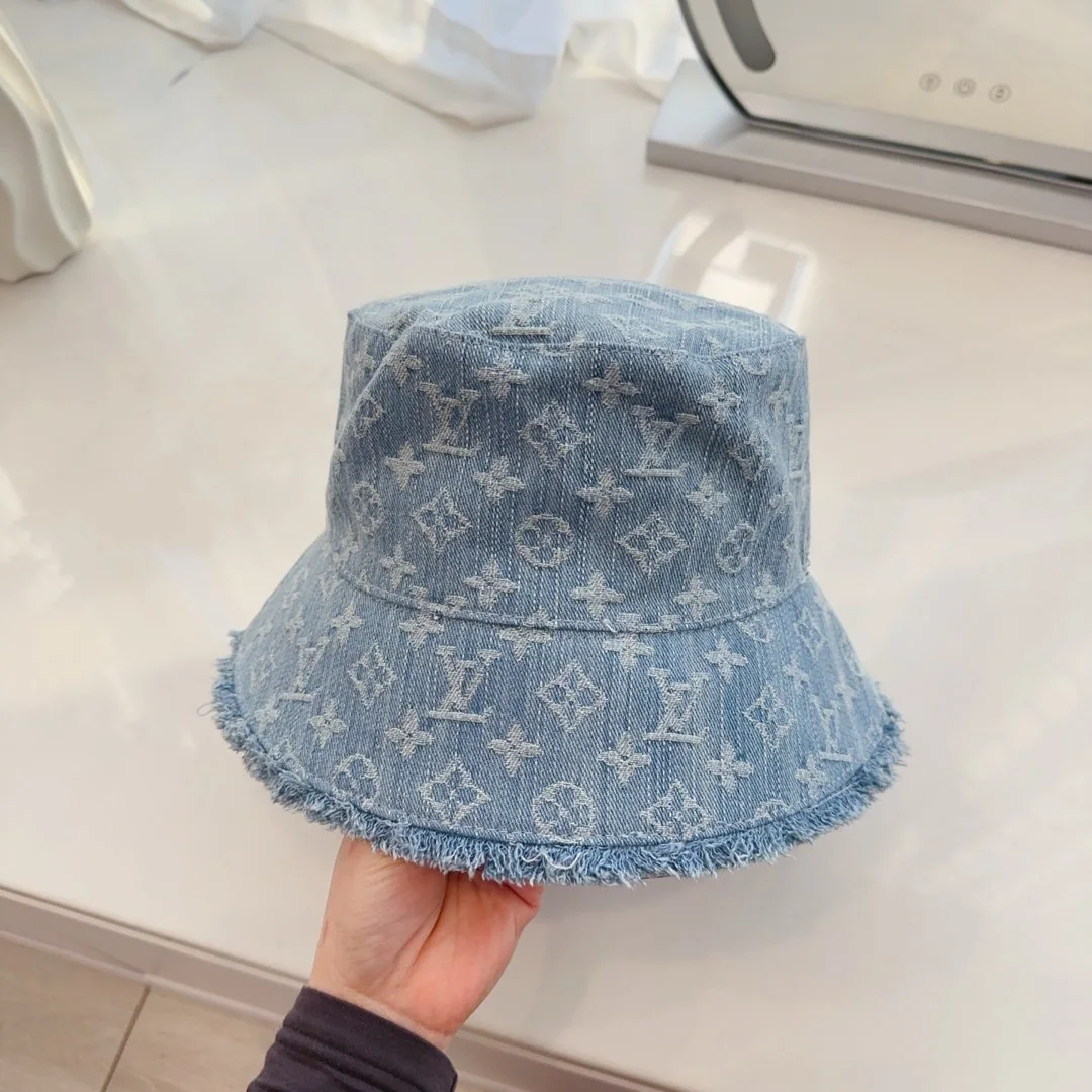 루이비통 워시드 데님 베이스볼 모자 상세 이미지 3