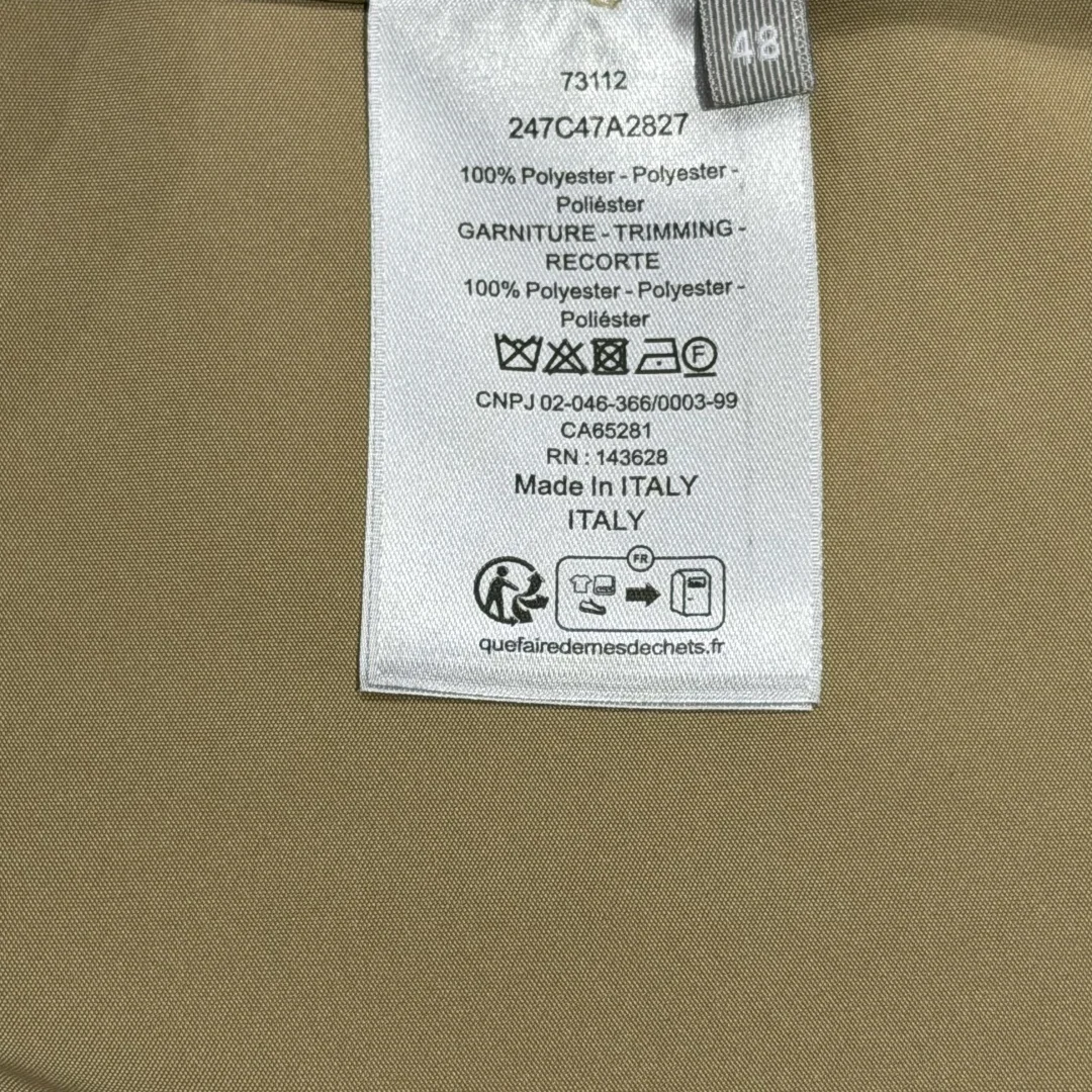 디올 면 카고 남성 반바지 상세 이미지 9