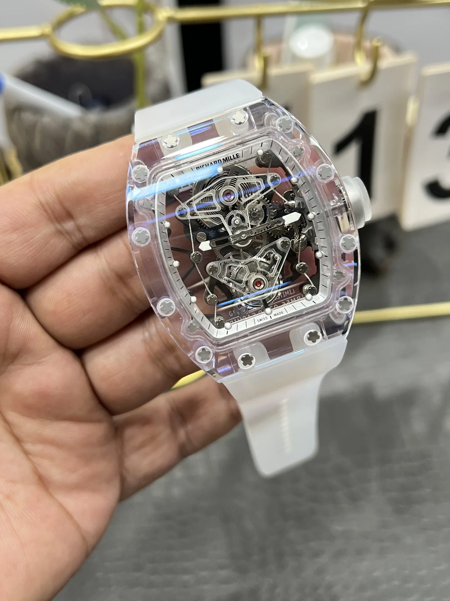 리차드밀 RM 56-02 리미티드 에디션 투르비용 남성 시계 레플리카 44849 Richard Mille 상세 이미지 2
