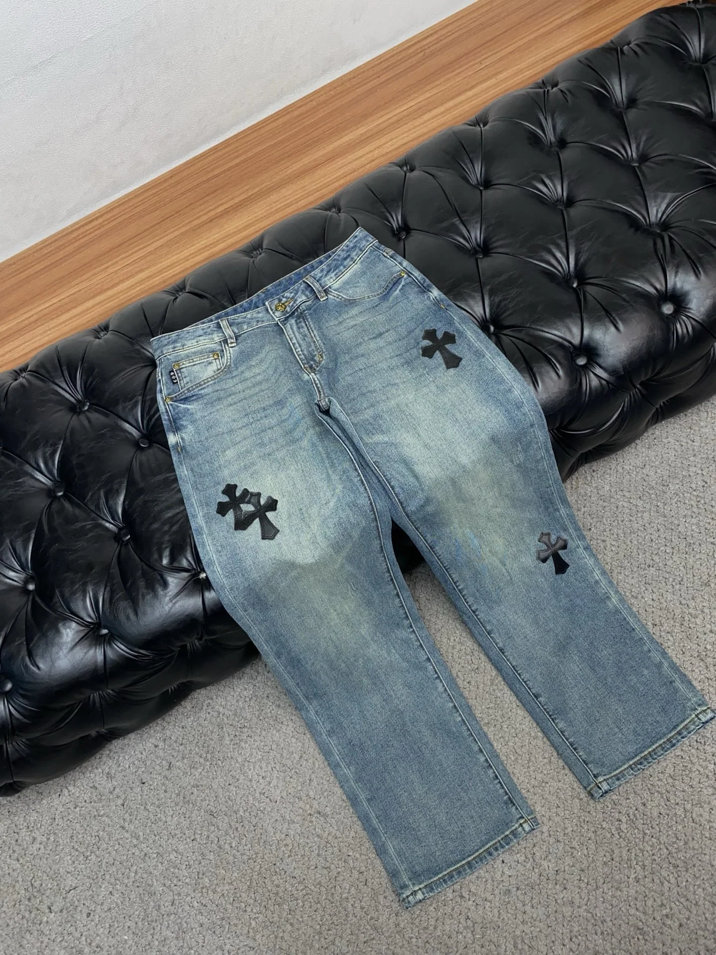 크롬하츠 데님 바지 상세 이미지 6