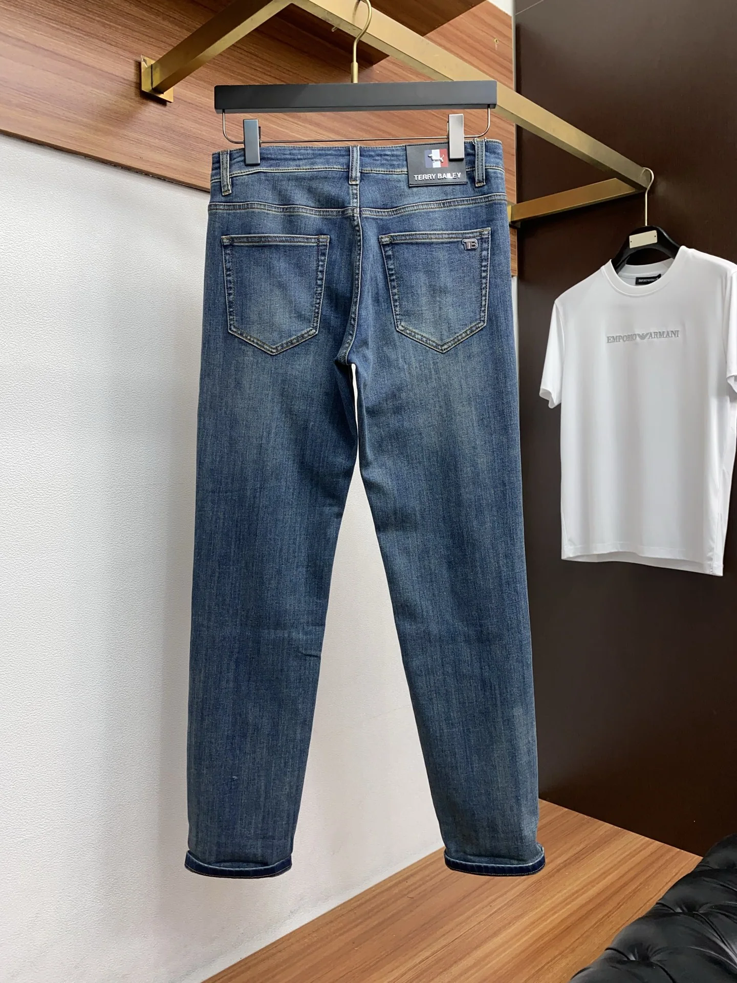 톰브라운 데님 남성 청바지 상세 이미지 8