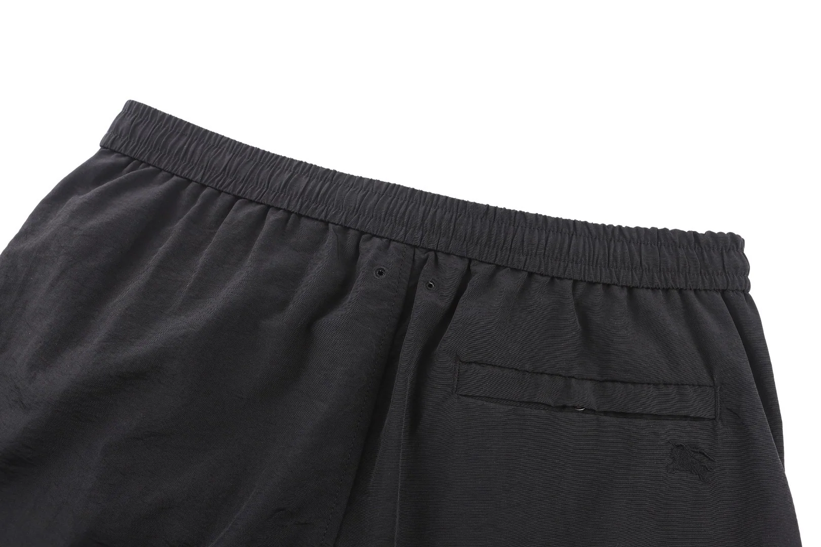 버버리 체크 사이드 패널 드로스트링 남성 반바지 상세 이미지 4