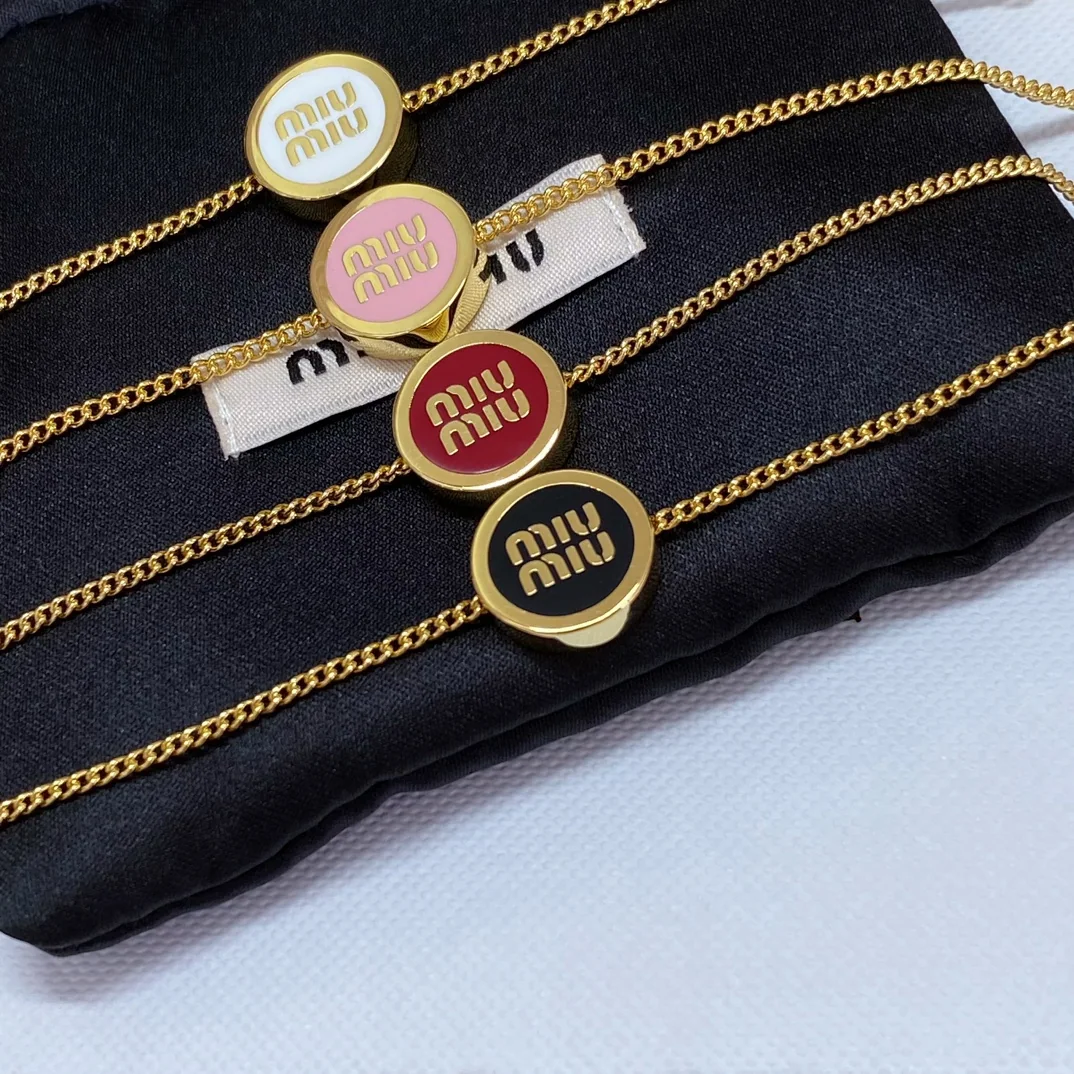 미우미우 라운드 에나멜 팔찌 상세 이미지 1