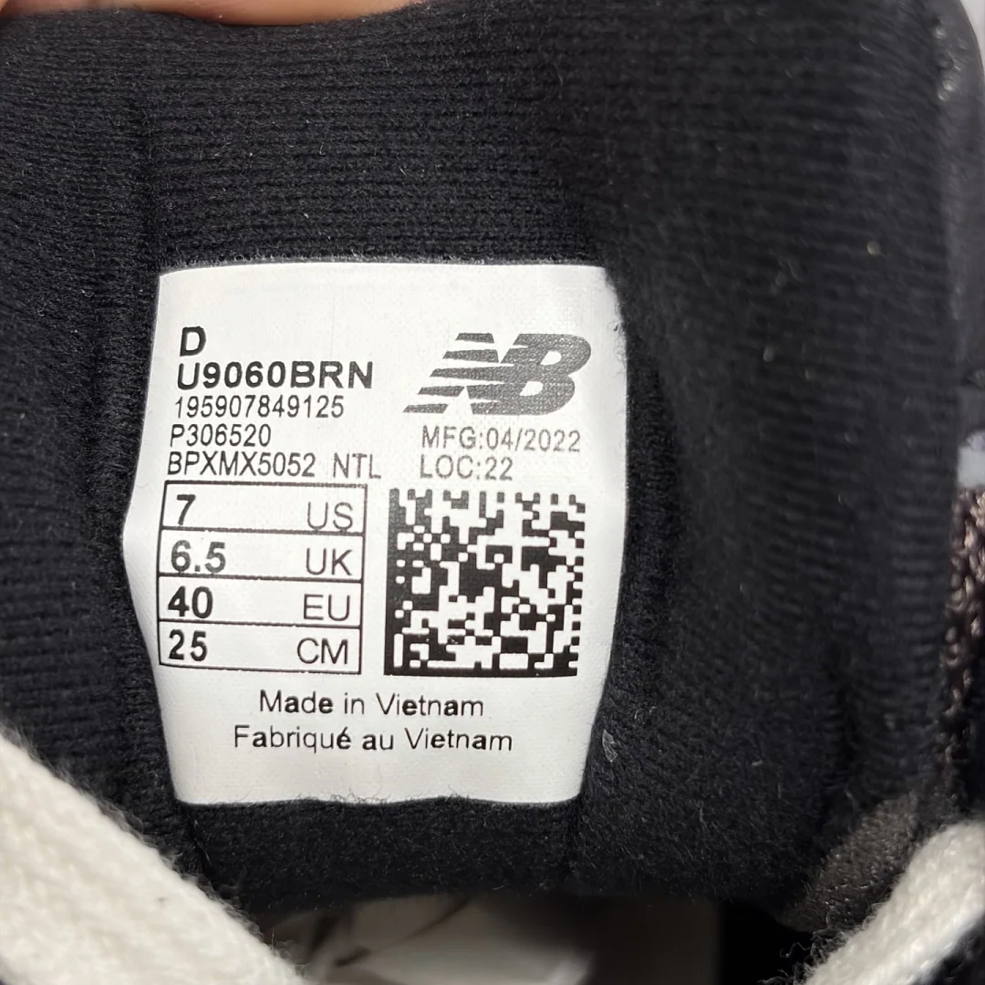 뉴발란스 [C] 9060 블랙 브라운 U9060BRN 202083 New Balance 9060 상세 이미지 9