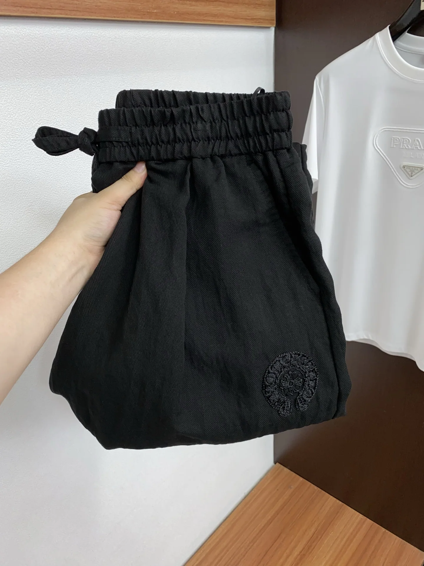크롬하츠 린넨 와이드 레그 남성 바지 151391