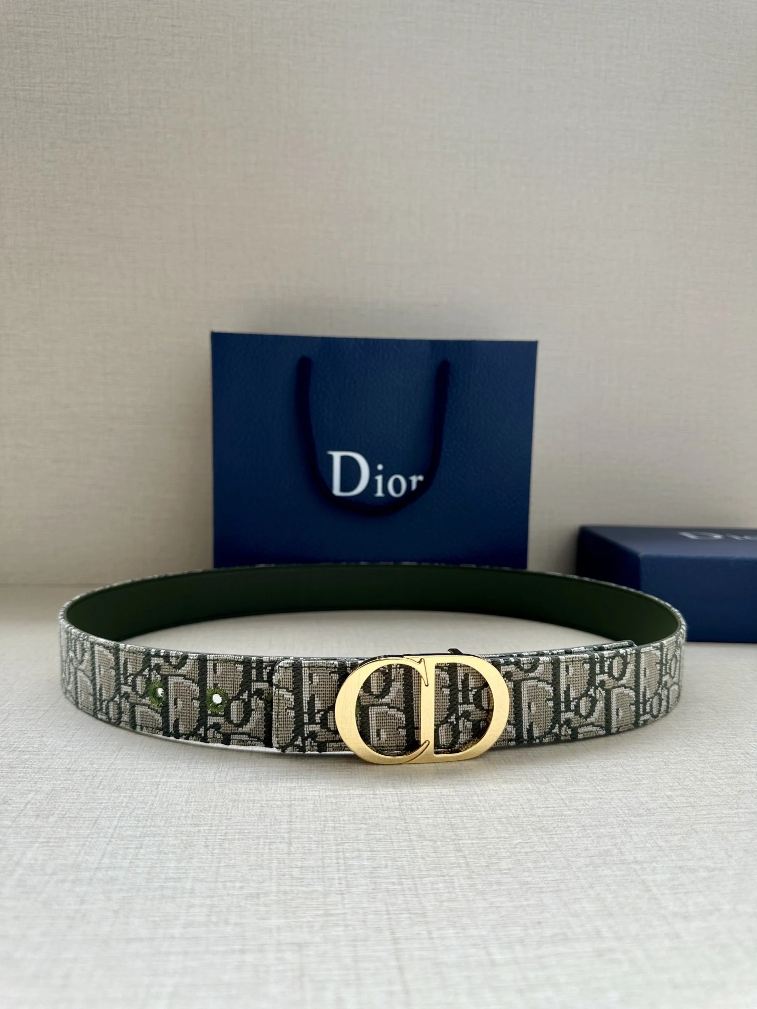 디올 리버시블 벨트 상세 이미지 1