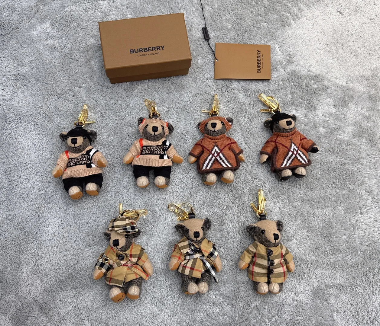 버버리 곰 인형 키링 상세 이미지 3