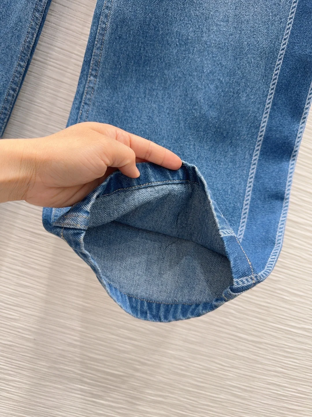 디올 여성 데님 바지 상세 이미지 5