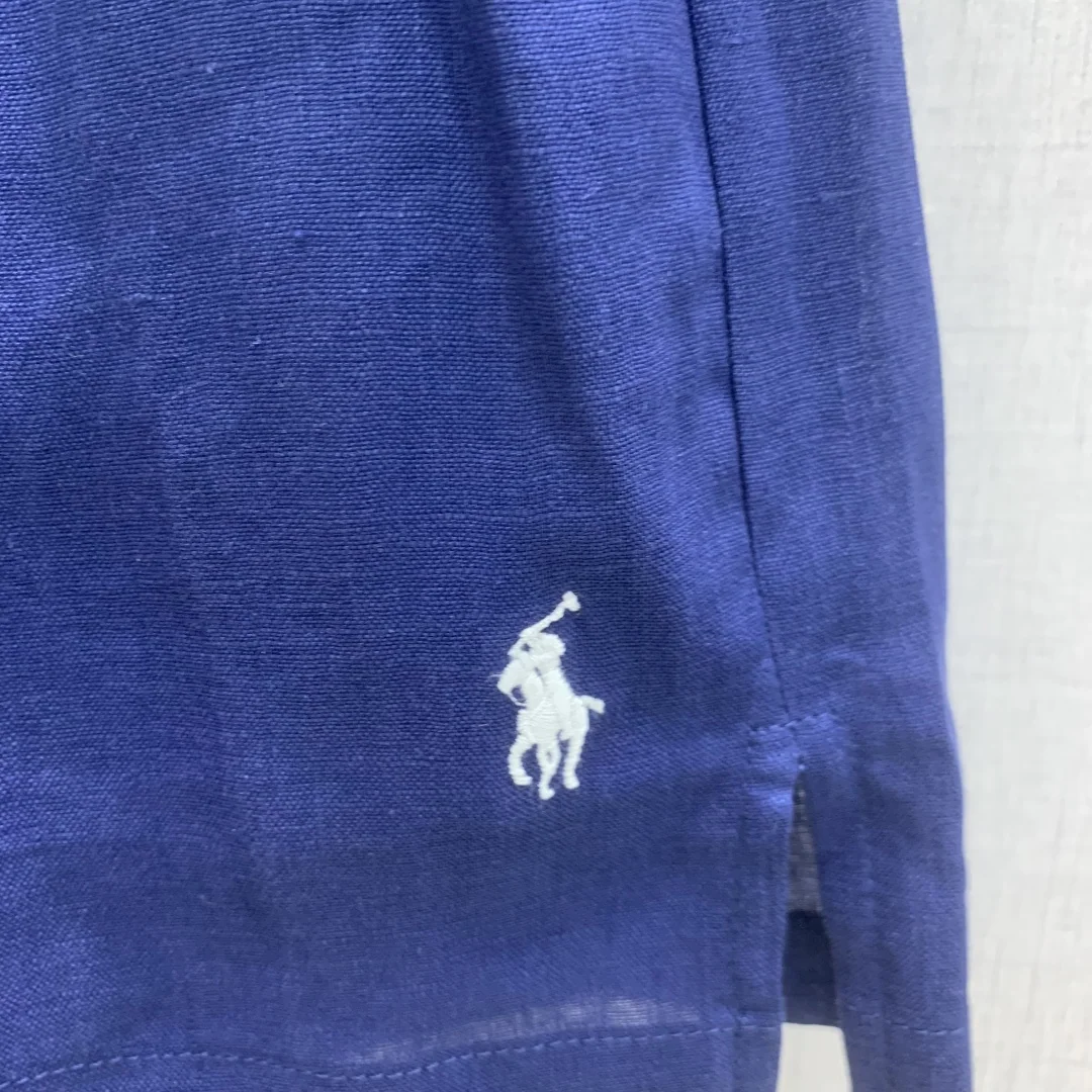 폴로 린넨 허리밴드 여성 반바지 상세 이미지 6