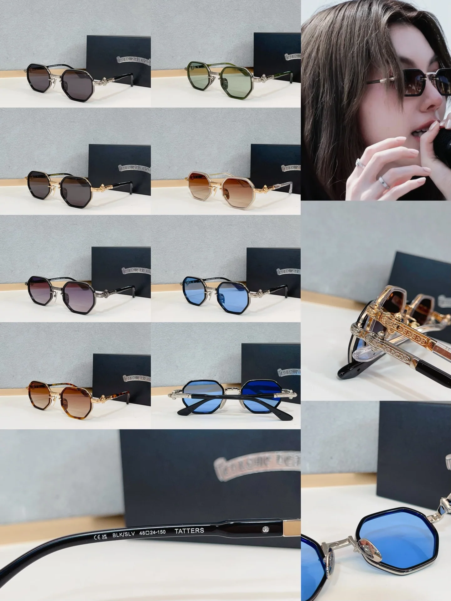 크롬하츠 타터즈 선글라스 54691