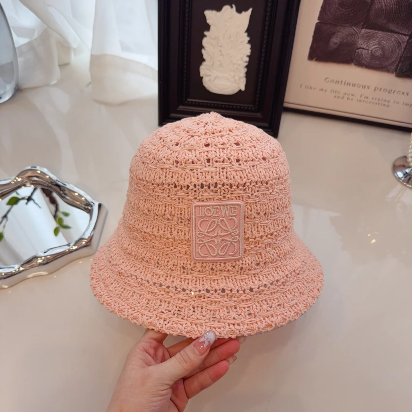 로에베 모자 79021 Loewe Cap 상세 이미지 4