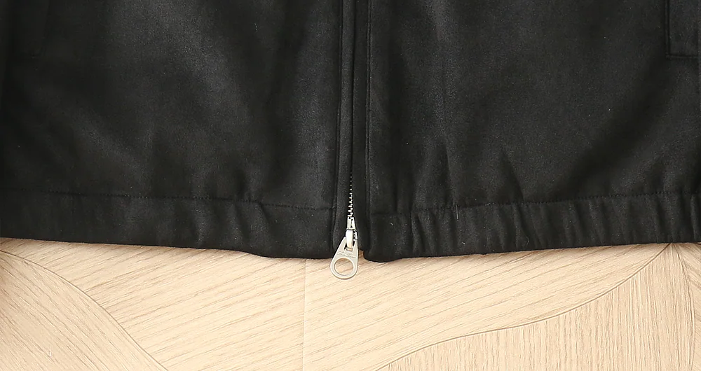 로로피아나 스웨이드 스탠드카라 남성 다운 자켓 상세 이미지 7